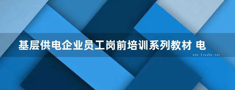 基层供电企业员工岗前培训系列教材 电工仪表与测量